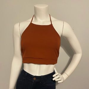 Windsor Rust Crop Top